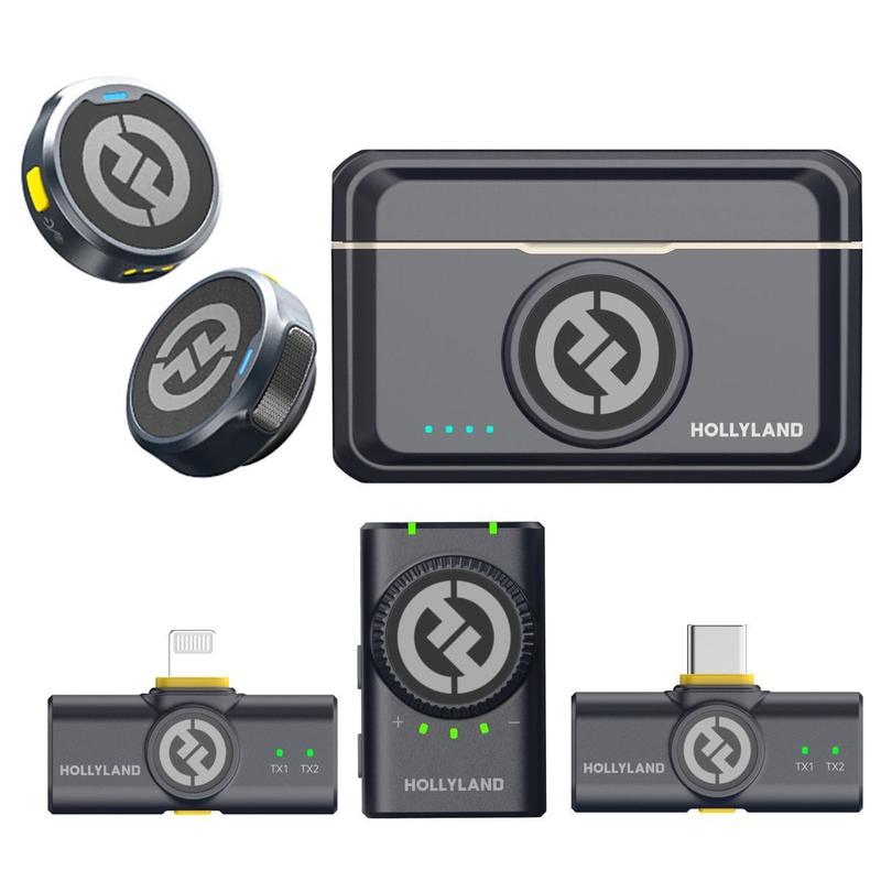 新品 HOLLYLAND LARK M2 Sistema Mic Hollyland Lark M2 Combo - WorldView